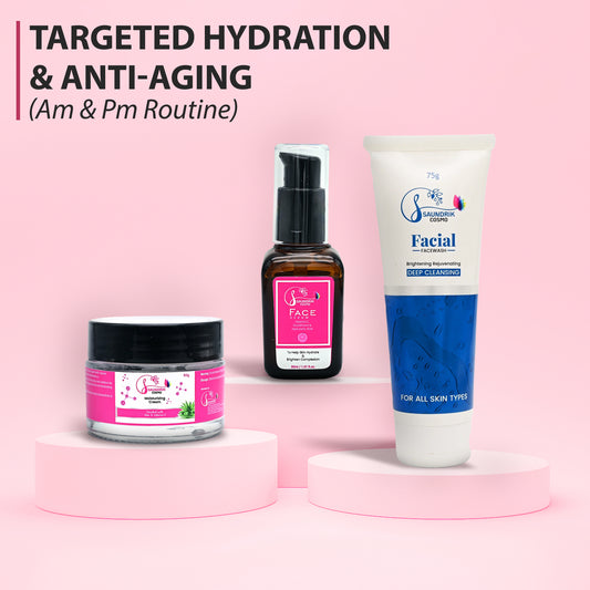 Targeted Hydration & Anti-Aging Trio