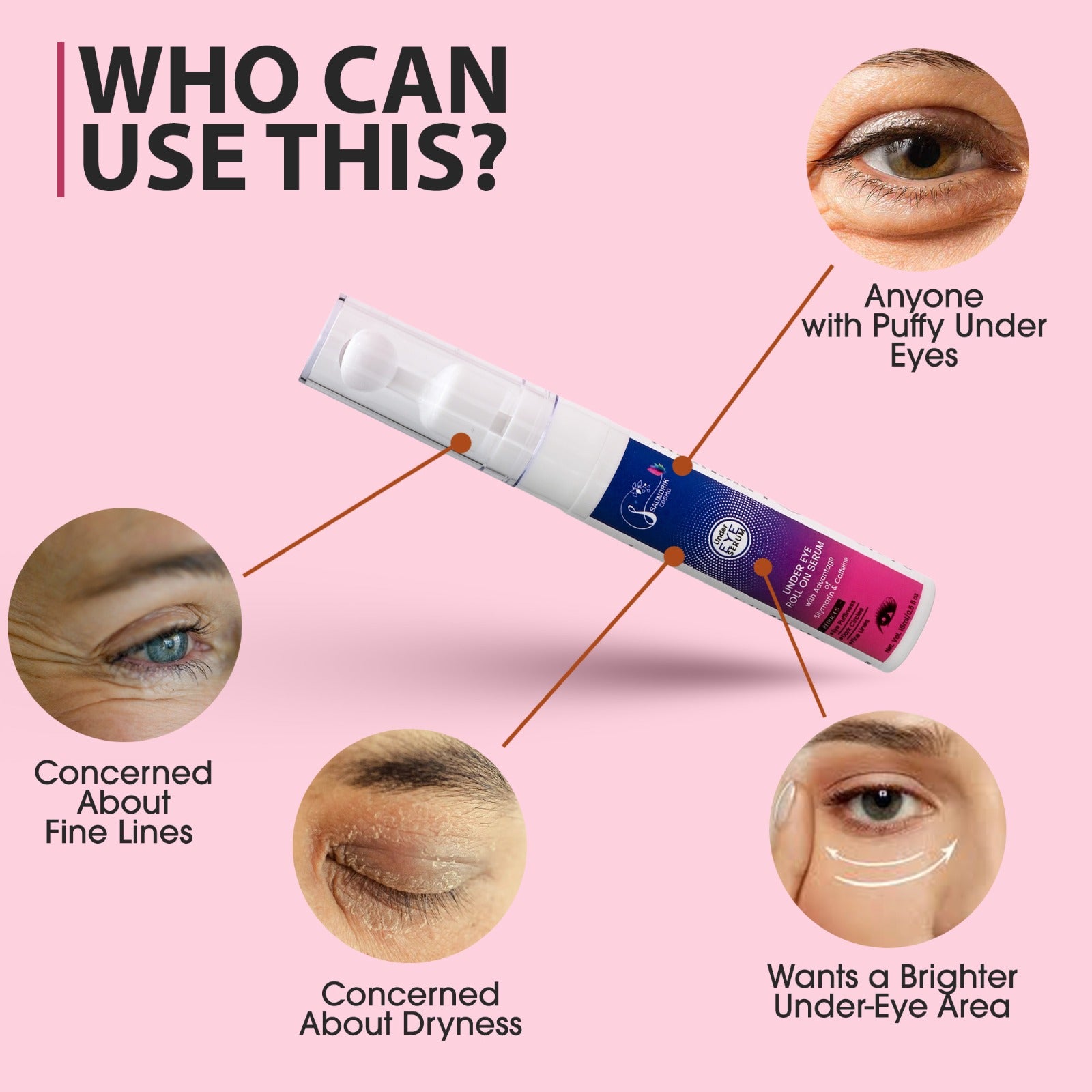 Under Eye Roll On Serum - 15ml