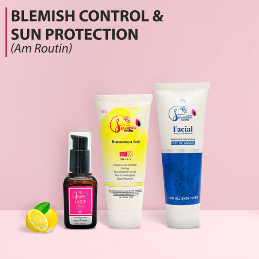 Blemish Control & Sun Protection Trio